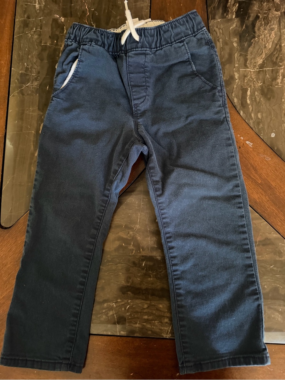 Old Navy Navy Blue Boys Pull-On Pants